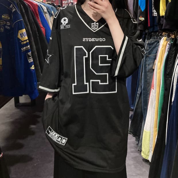[IM] NFL x NIKE 카우보이즈 엘리엇 NO.21 블랙 져지