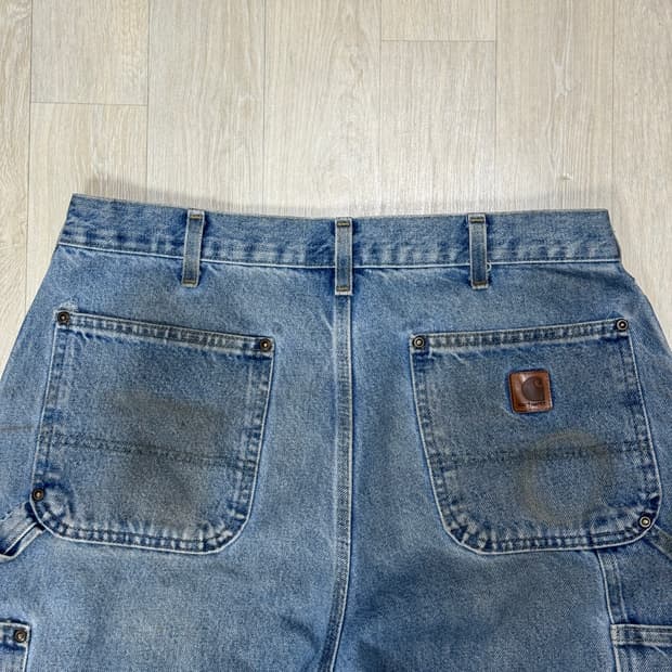 [34/32] 빈티지 칼하트 더블니 데님 DST 