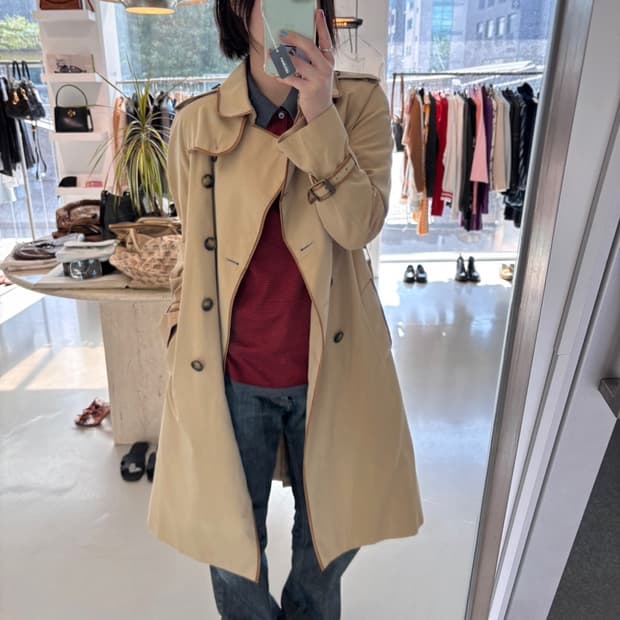 Vintage Burberry trench coat
