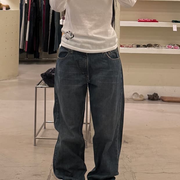 리바이스 569 루즈 스트레이트 핏 데님 팬츠 U1246