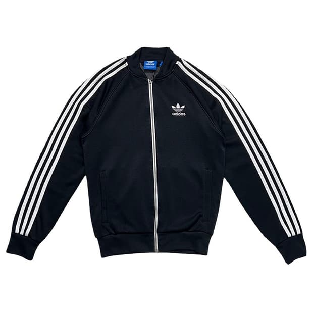 ADIDAS 블랙 오리지널 트랙탑 져지 090