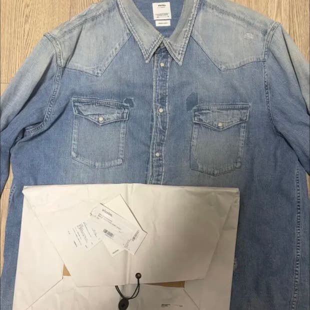 4) 비즈빔 24ss 소셜 스컬프처 크래쉬 셔츠