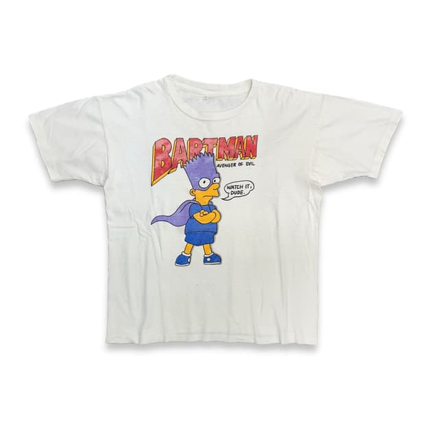 90s BART SIMPSON BARTMAN 티셔츠 XL