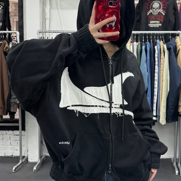 Glack 투웨이 후드집업