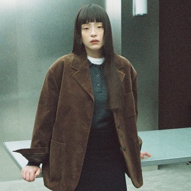 디애퍼처 katy over jacket brown 오버핏자켓