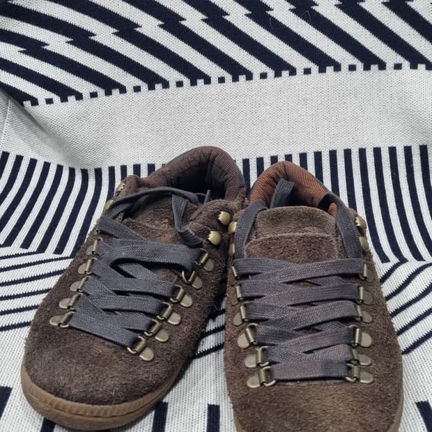 DIESEL) 디젤 빈티지 스웨이드 스니커즈 250 상태10/8