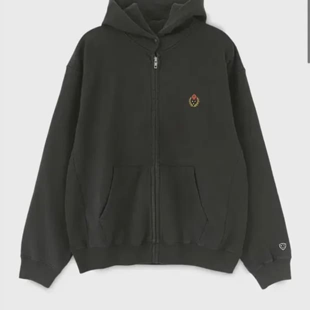 헤리티지플로스 후드집업(Black)