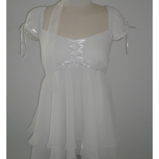 Snow angel blouse