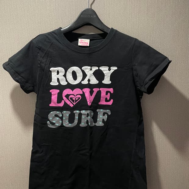 록시 러블리 프린팅 반팔