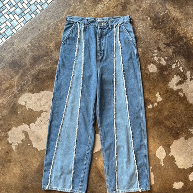 JieDa Switching Over Denim Pants