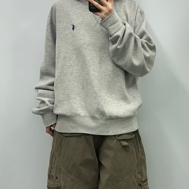 폴로 랄프로렌 신형 그레이 스웻셔츠 맨투맨