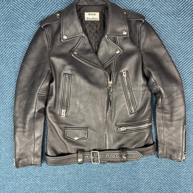 🖤 Acne Studios 라이더 가죽 자켓 (여성용)