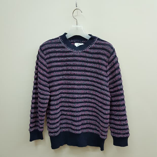 OBZEE 오브제 2022스트라이프 니트 95사이즈