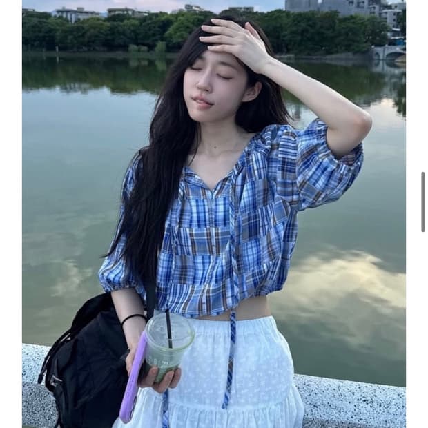 호쿠스포쿠스 블라우스
