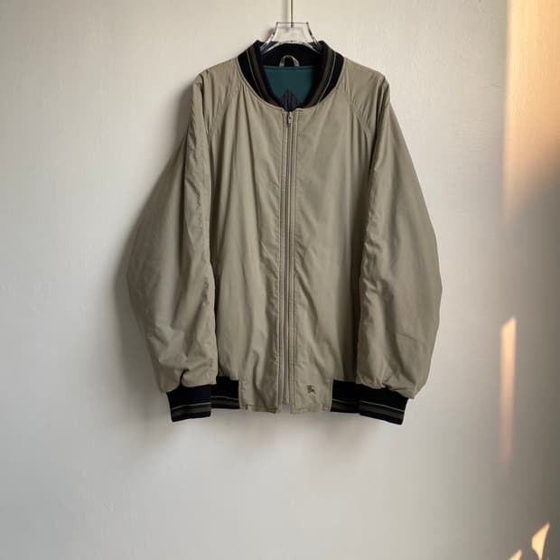🌊80-90 old burberrys bomber jacket