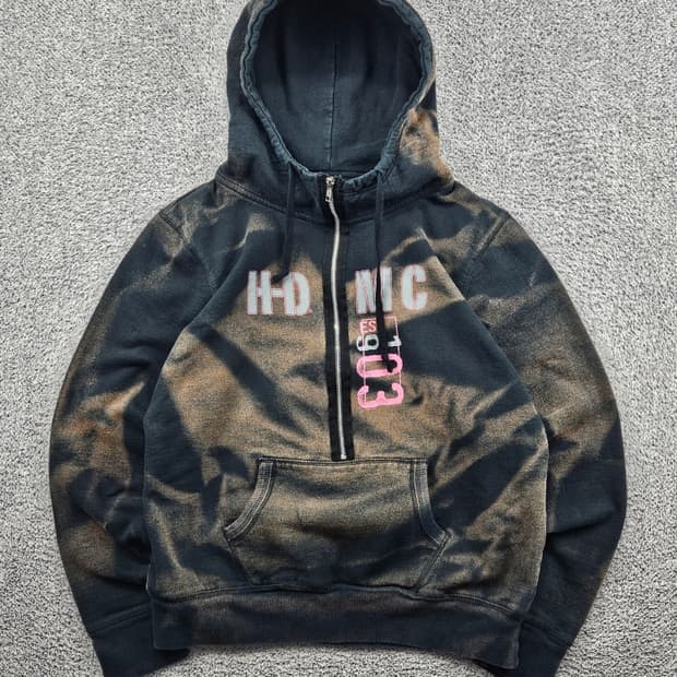 할리데이비슨 다잉워시드 커스텀 아노락 집업 후드티 (XL) / 11461