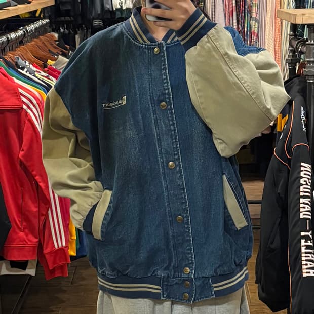 [HI] VTG 데님바시티자켓 중청