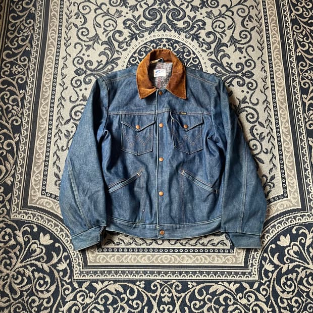 42 80s Wrangler No Fault 데님 자켓/W1827