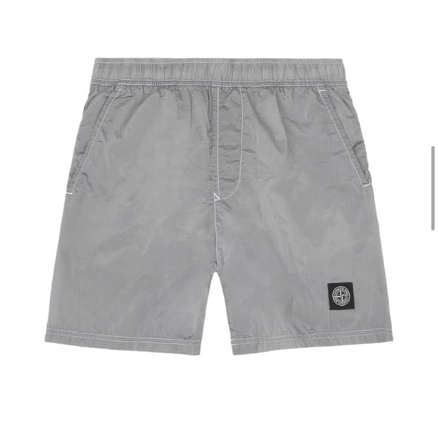 스톤아일랜드 B0943 나일론 메탈 스위밍 트렁크 아이스 S (22ss)