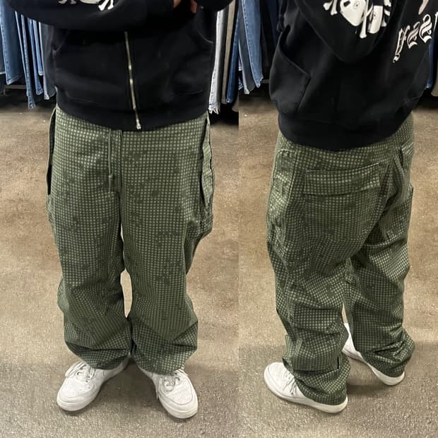 80s 미군 나이트카모 쉘 팬츠 (~33“)