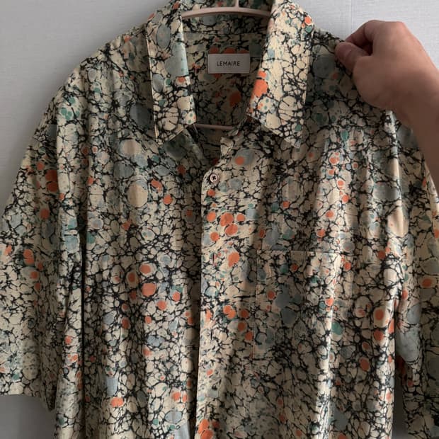 르메르 마블셔츠 