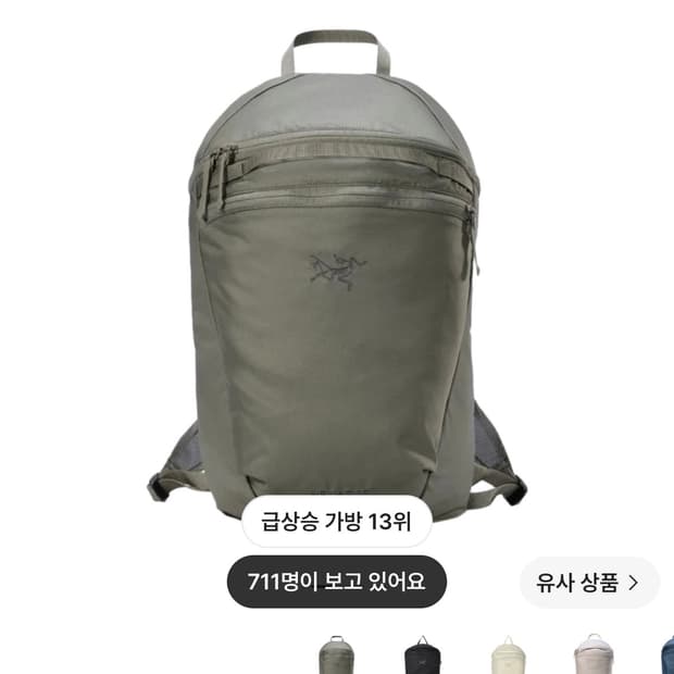 아크테릭스 헬리아드 15 백팩 포리지