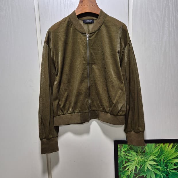 (세일)JPN VTG.MAGPRIE 메쉬 블루종 자켓 카키
