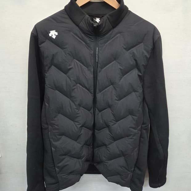 데상트 하이브리드 안감플리스 덕다운 패딩 기능성자켓 115