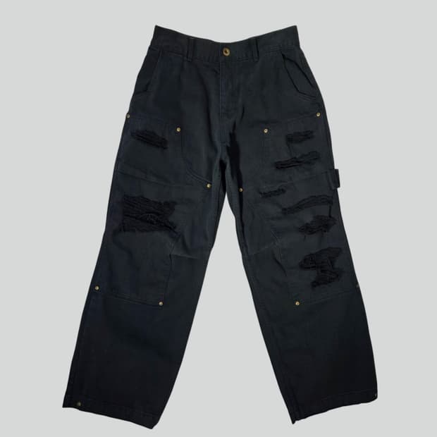 [S]Etce 더블니 디스트로이드팬츠