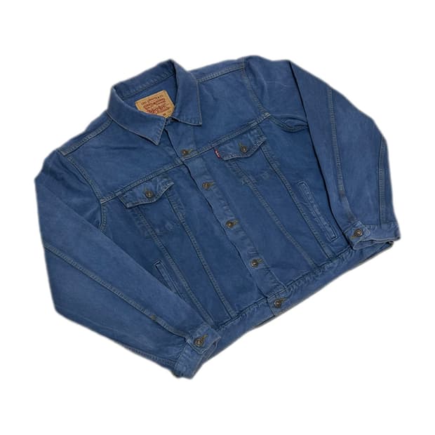 리바이스 90s 70506 딥블루 워싱 트러커 데님자켓