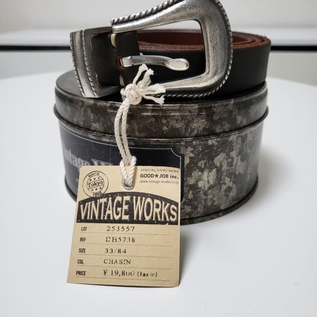[33] 빈티지웍스 차심 웨스턴벨트 DH5738 Vintage works
