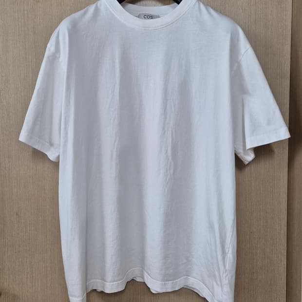 [XL] 코스 COS 오버사이즈 화이트 반팔티