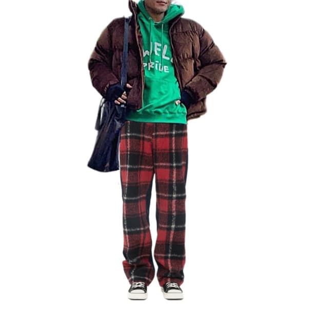 Apartment 울혼방 데님팬츠