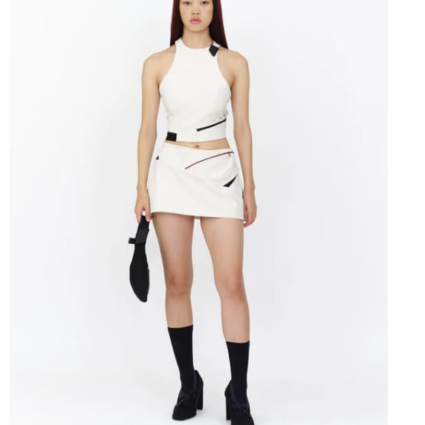 혜인서 Cinched Halter Top - 2