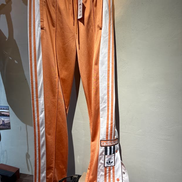 아디다스 살구핑크 트레포일 팬츠
