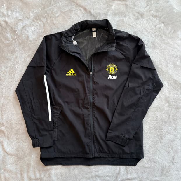 맨체스터 유나이티드/맨유 져지 바람막이 자켓, 사이즈 L
