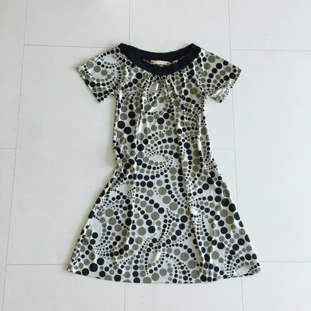 dot circle dress
