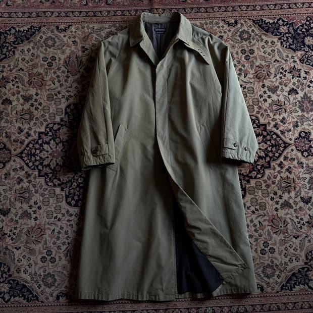 조르지오 아르마니 아카이브 래글런 코트 105