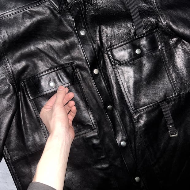 릭오웬스 19ss babel shirt