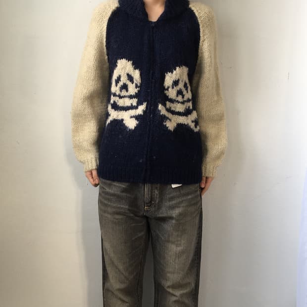 Skull point cowichan zip up