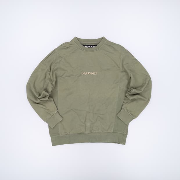 SP 노이즈 카키 맨투맨 0427H