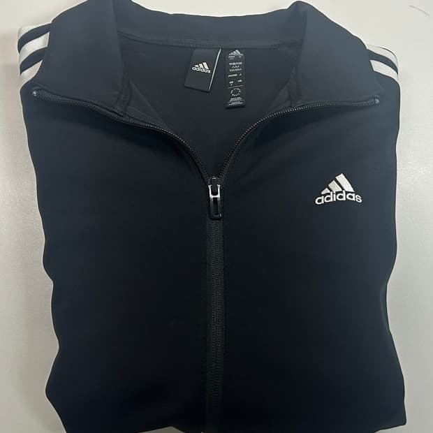 정품 아디다스 져지 검정