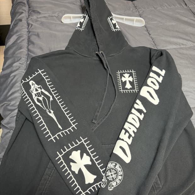 크롬하츠 데들리돌후드티L사이즈