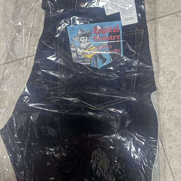 캐피탈 멕시칸 턱시도 본 데님 36