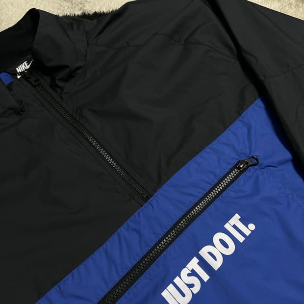 [실측2XL]나이키 Jdi 우븐 아노락/블랙블루