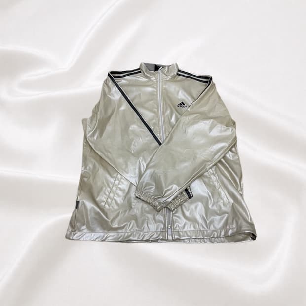 아디다스 새틴 집업 #아디다스 #빈티지 #새틴 #레더 #유광#져지
