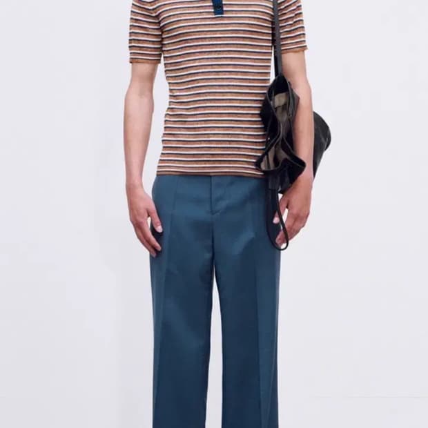 렉토 24SS 프렌치 폴로 니트 [S]