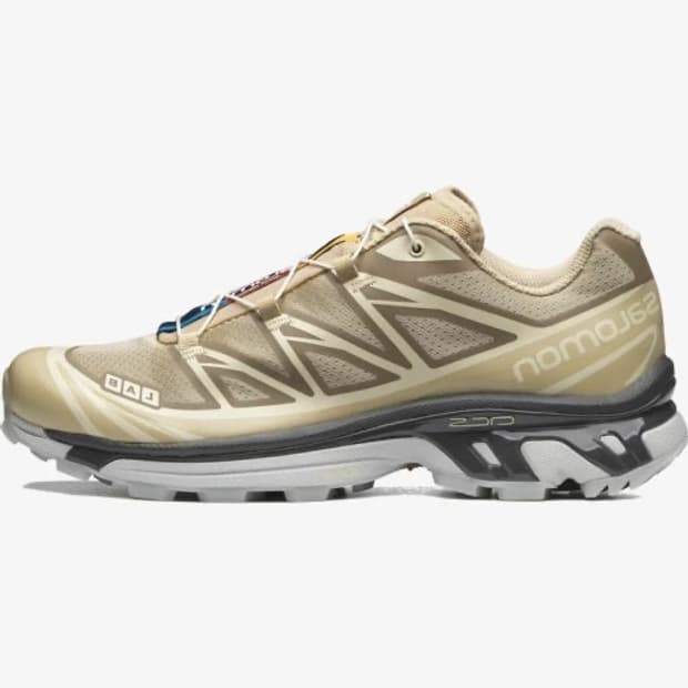 [280] 살로몬 XT-6 클리어 사파리 바닐라 아이스