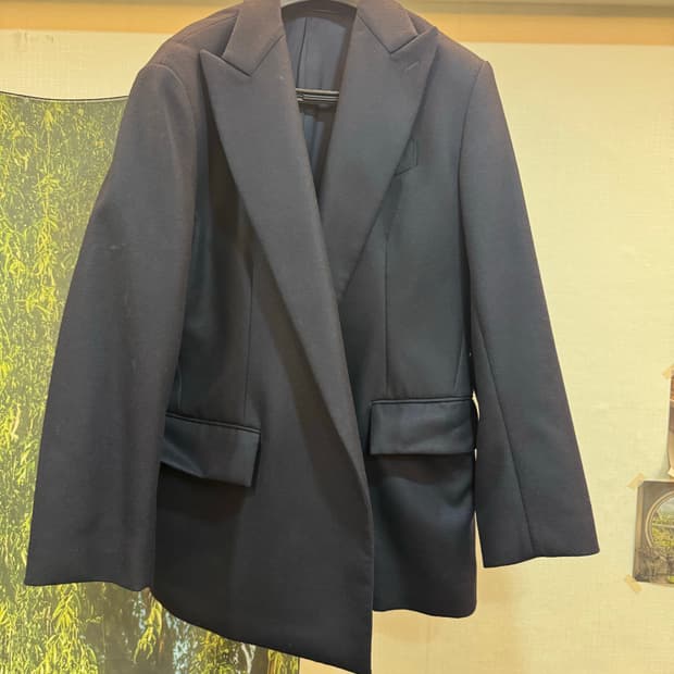 [5] 오라리 울 하프코트 자켓