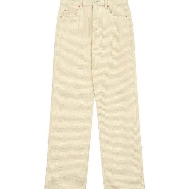 택O) [s] 그로브 코듀로이 DUNE 팬츠 아이보리